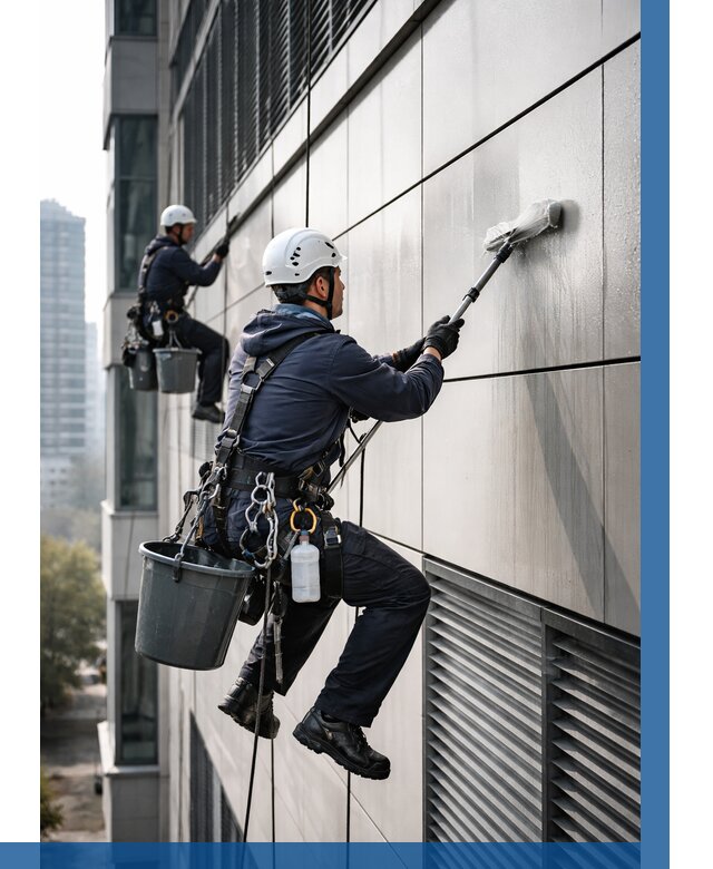 Мойка вентилируемого фасада в Краснодаре от 258 р. | ВЫСОТНИК-Ксд