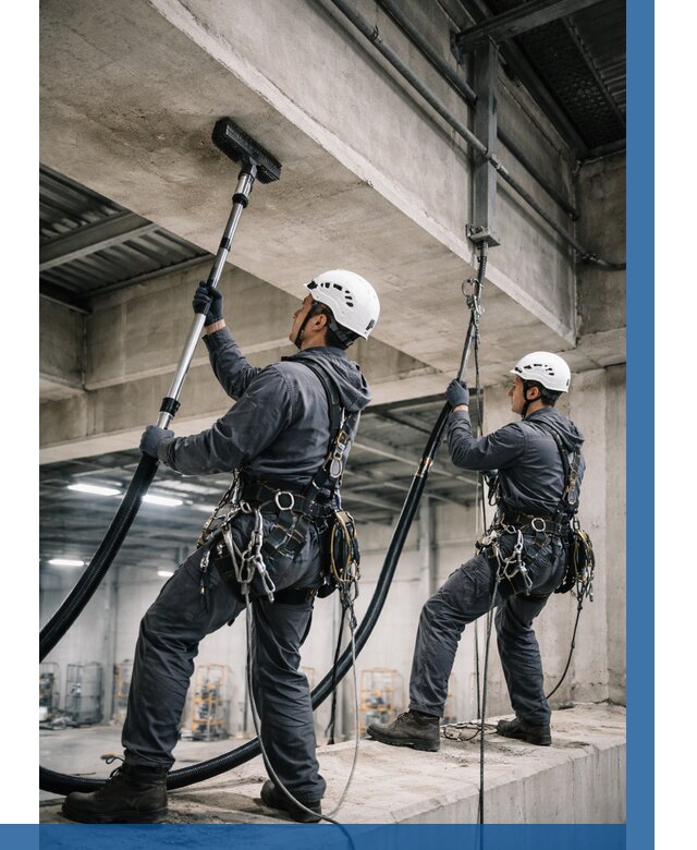 Обеспыливание потолочных конструкций в Краснодаре от 258 р. |ВЫСОТНИК-Ксд