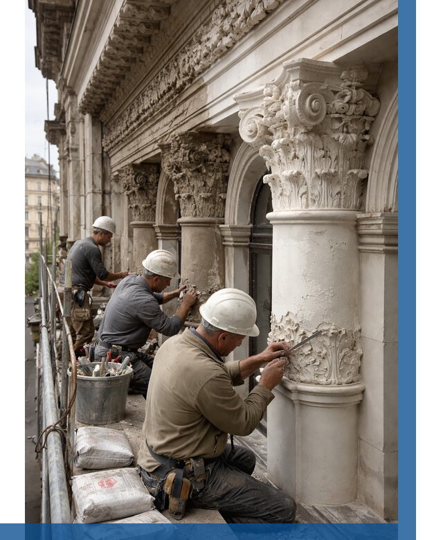 Реставрация фасадной лепнины в Краснодаре от 2580 р. | ВЫСОТНИК-Ксд