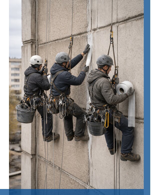 Ремонт межпанельных швов в Краснодаре от 774 р. | ВЫСОТНИК-Ксд