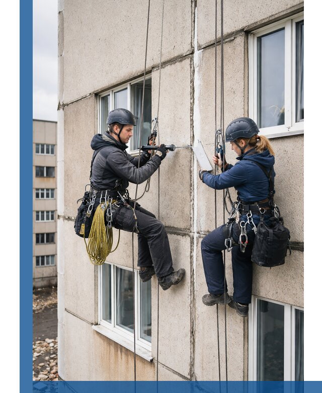 Герметизация межпанельных швов тёплым швом в Краснодаре