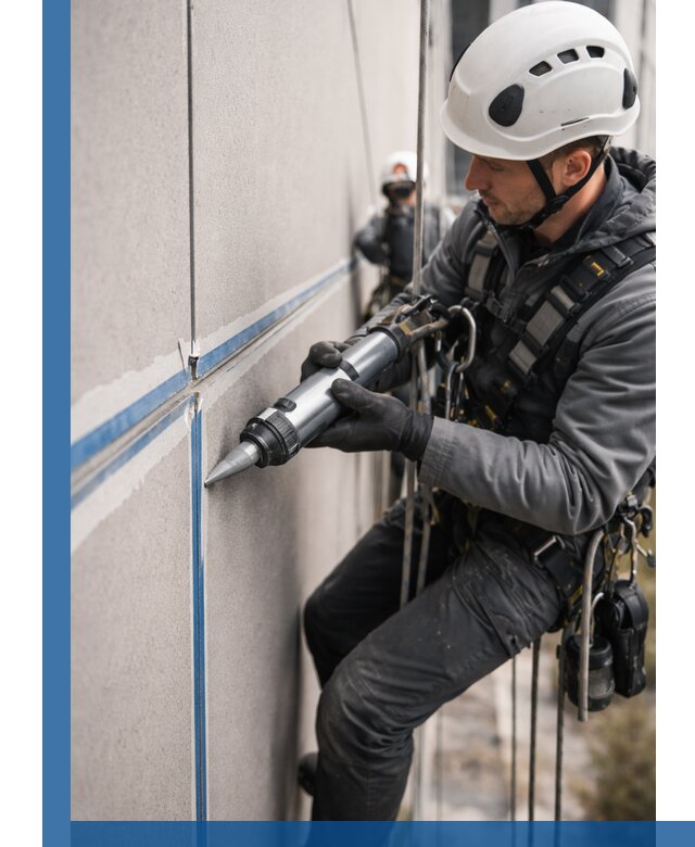 Герметизация стыков фасадных панелей в Краснодаре качественно и быстро