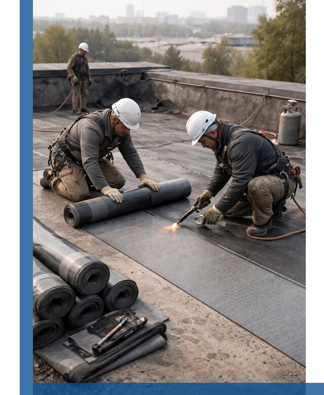 Монтаж мягкой кровли в Краснодаре профессионально и надежно