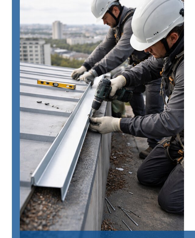 Монтаж капельника на кровле в Краснодаре с гарантией качества