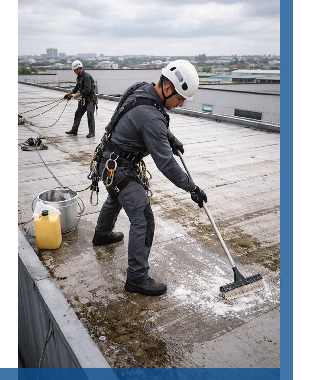 Очистка крыши по графику в Краснодаре от 7739 р. | ВЫСОТНИК-Ксд