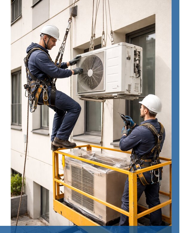 Демонтаж внешнего блока кондиционера в Краснодаре от 3612 р. | ВЫСОТНИК-Ксд