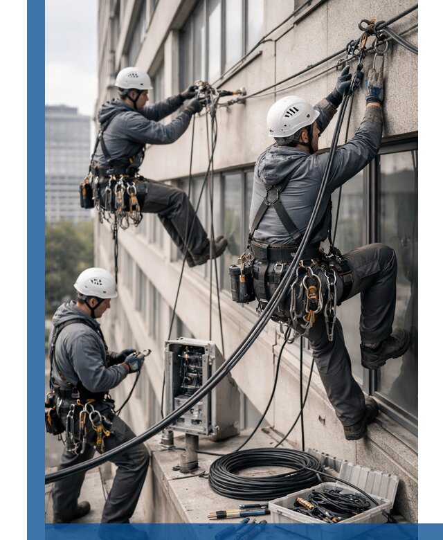 Прокладка оптоволоконного кабеля в Краснодаре под ключ с тестированием