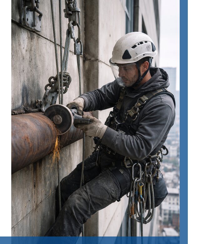 Резка металла на высоте в Краснодаре по цене от 4644 р. | ВЫСОТНИК-Ксд