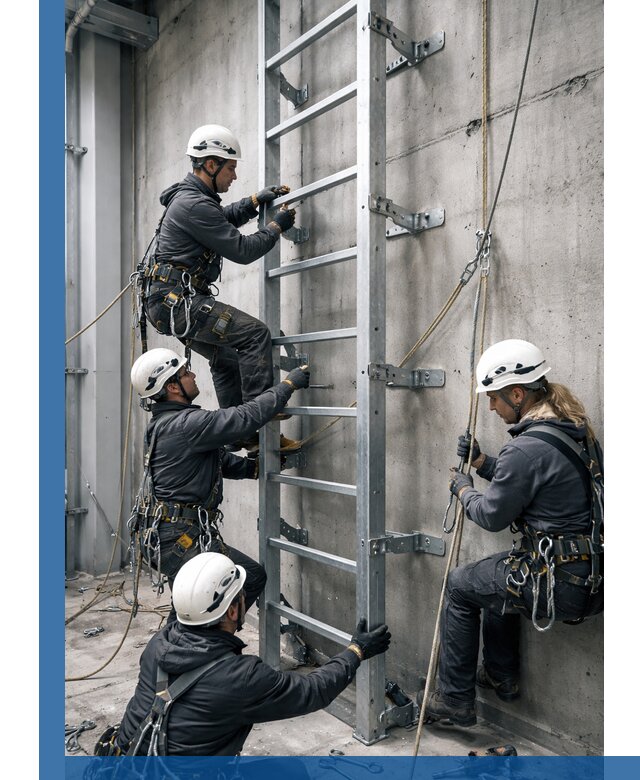 Монтаж металлических лестниц в Краснодаре под ключ со гарантией