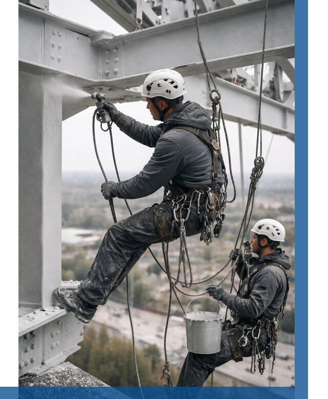 Покраска металлоконструкций на высоте в Краснодаре 361 р |ВЫСОТНИК-Ксд