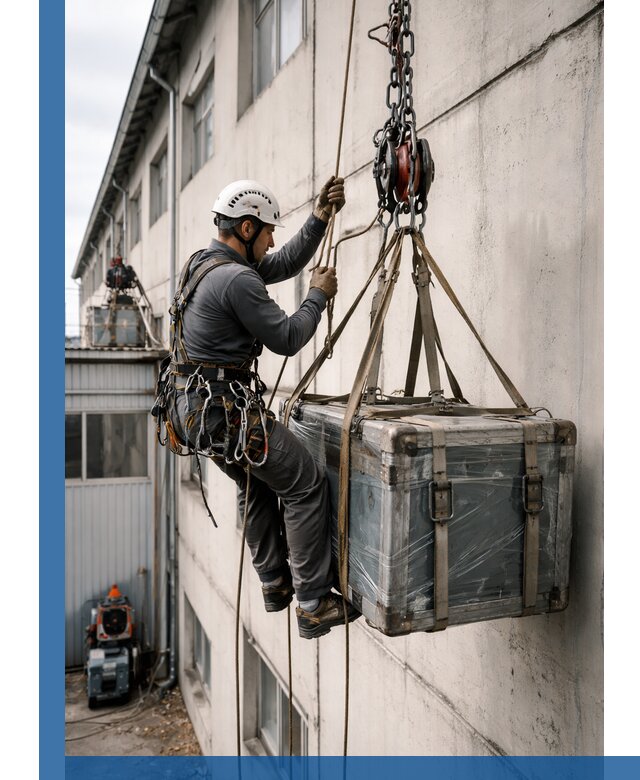 Подъем грузов на высоту в Краснодаре для промышленных объектов