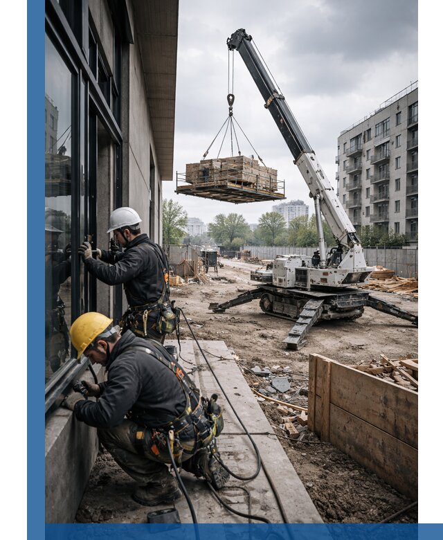 Аренда крана Пионер в Краснодаре для строительных работ