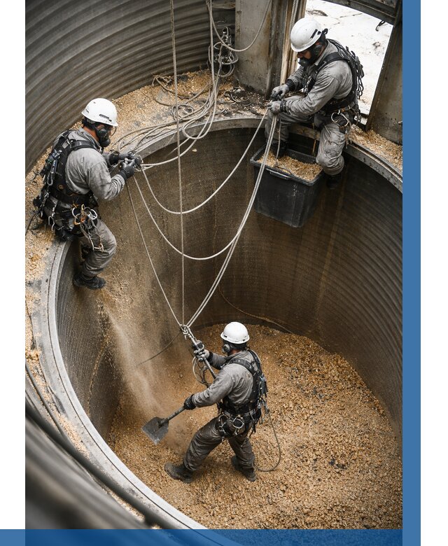 Чистка зерновых бункеров в Краснодаре от 12383 р. | ВЫСОТНИК-Ксд