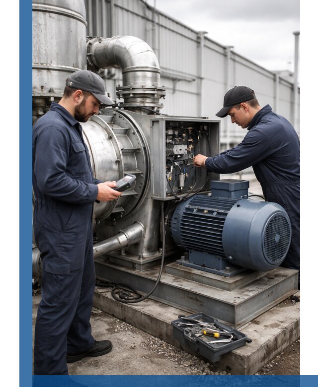 Техническое обслуживание промышленного оборудования в Краснодаре