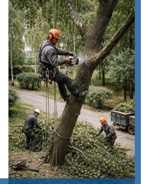 Кронирование деревьев в Краснодаре от 6707 р. | ВЫСОТНИК-Ксд