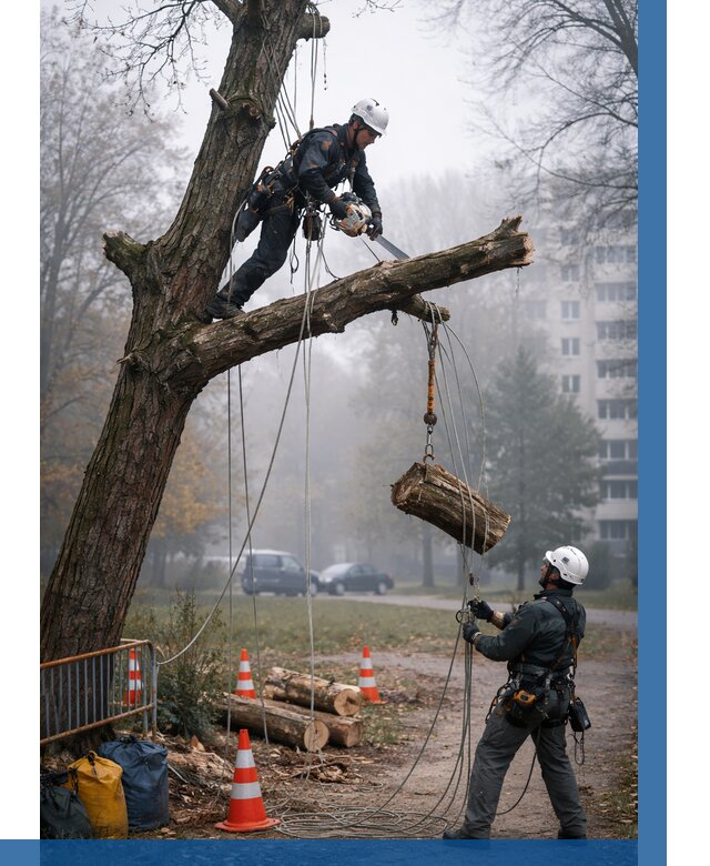 Удаление аварийных деревьев в Краснодаре от 15479 р. | ВЫСОТНИК-Ксд