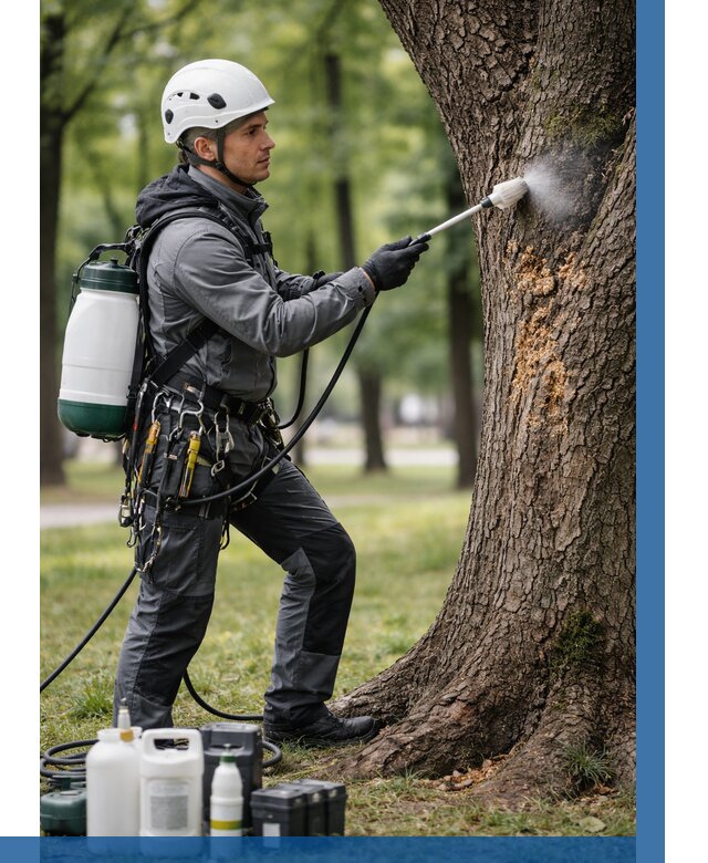 Обработка деревьев от вредителей в Краснодаре от 4644 р. | ВЫСОТНИК-Ксд