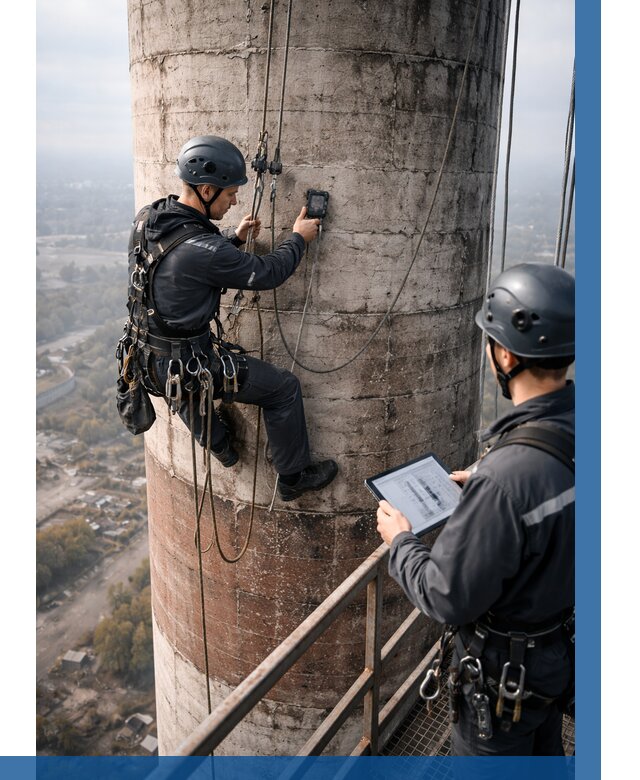 Обследование дымовой трубы в Краснодаре от 8255 р. | ВЫСОТНИК-Ксд